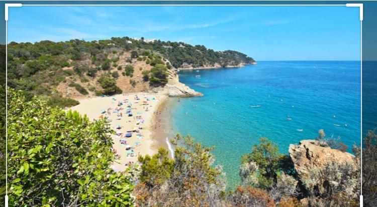 Cavalaire Vue Mer Au Loin Maisonnette Tout Equipee Pour 4 Personnes Avec Piscine Clim Wifi Velos Tv Barbecues Экстерьер фото